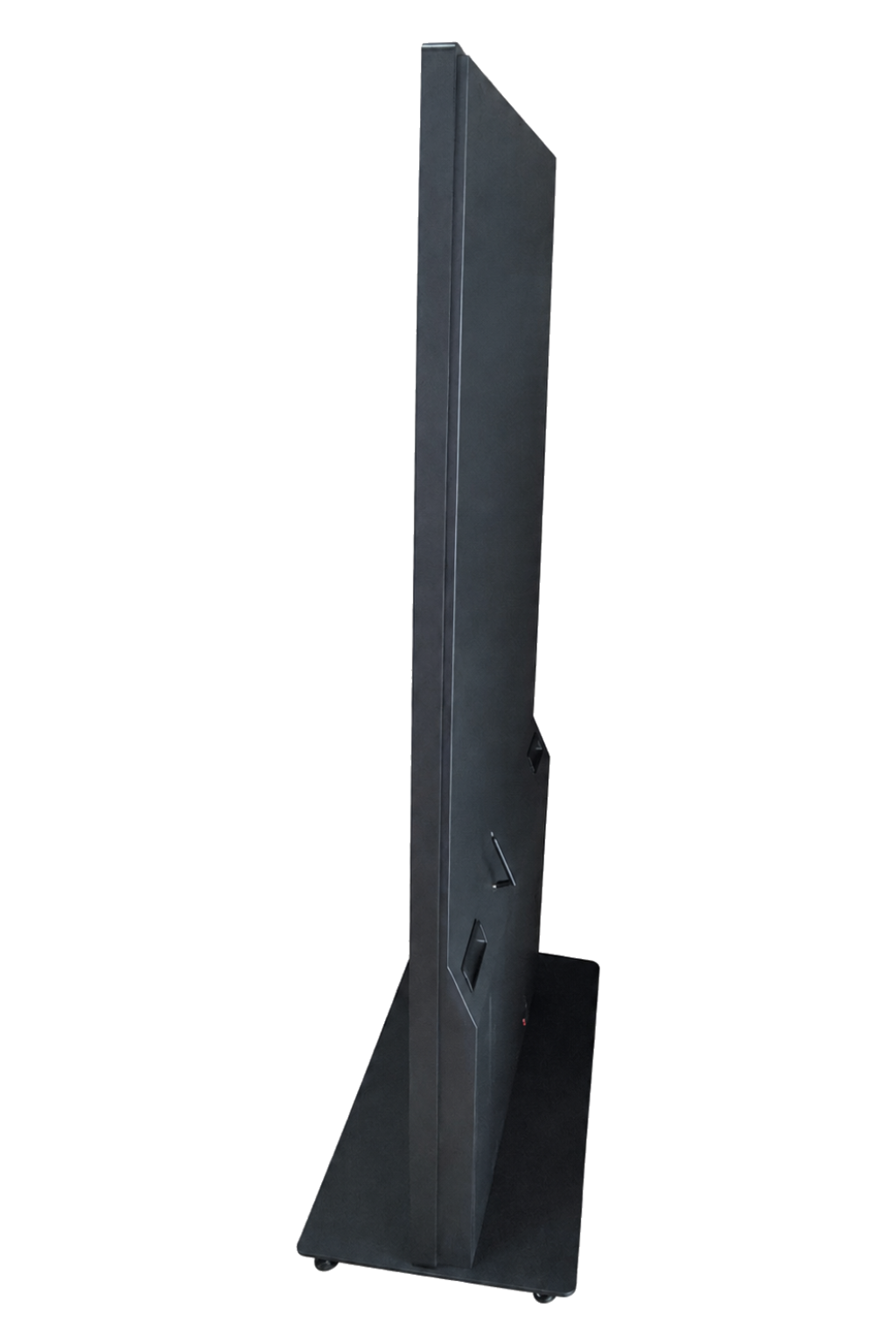 55-inch vertical touch digital signage side view