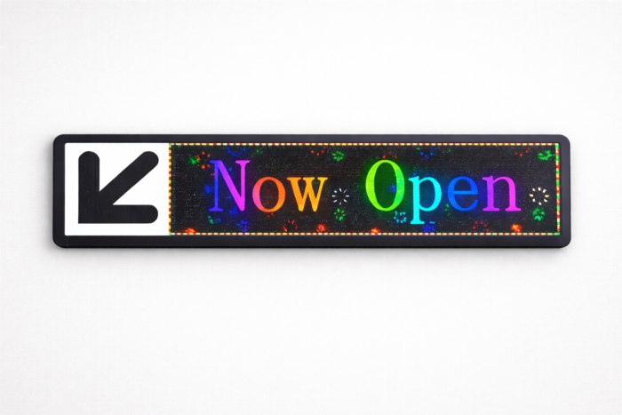 Outdoor LED signage for business visibility