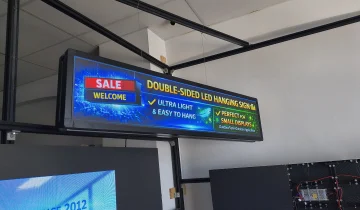 Outdoor LED display for commercial signage